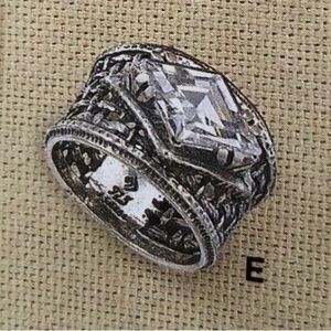 Silpada R1737 Marquee Basket Weave Ring